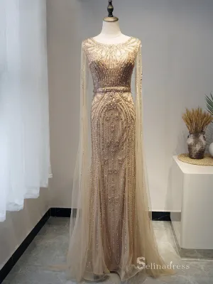 Selinadress New Style Luxury Mermiad Sexy Dream Prom Dress Long Formal Evening Gowns SC049